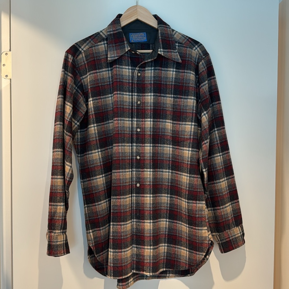 Pendleton Wool Casual Button Down Shirt